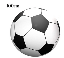 Load image into Gallery viewer, 100cm Giant Inflatable Pool Beach Thickened PVC Sport Ball Football Soccer Outdoor