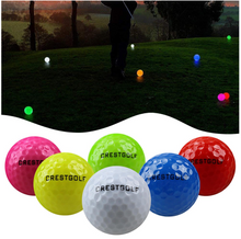 Load image into Gallery viewer, 6 Glow in The Dark Golf Balls Multi-Colour Luminous - Boxed