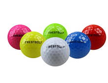 Load image into Gallery viewer, 6 Glow in The Dark Golf Balls Multi-Colour Luminous - Boxed