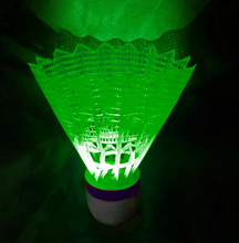 Load image into Gallery viewer, 4 Piece Set - Badminton Shuttlecocks High Speed LED