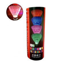 Load image into Gallery viewer, 4 Piece Set - Badminton Shuttlecocks High Speed LED