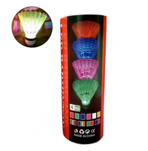 Load image into Gallery viewer, 4 Piece Set - Badminton Shuttlecocks High Speed LED