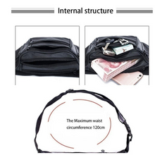Load image into Gallery viewer, Waist/Belt Bag - Leather Multifunction Waterproof