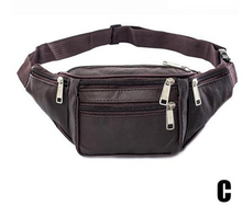 Load image into Gallery viewer, Waist/Belt Bag - Leather Multifunction Waterproof