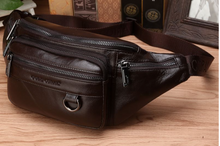 Load image into Gallery viewer, Legend Gold Class Waist/Belt Bag - Leather Multifunction Waterproof