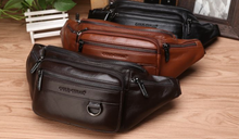 Load image into Gallery viewer, Legend Gold Class Waist/Belt Bag - Leather Multifunction Waterproof