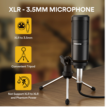 Load image into Gallery viewer, Sound Card Audio Interface CASTER LITE AM200-S1 All-in-on Condenser Microphone Mixer Kit for Live Streaming Podcasting