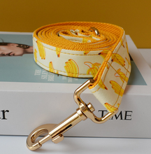 Load image into Gallery viewer, Luxury Pet Leash Engraved Name ID Tag + Collar + Bow - Free Engraving Personalise (all Sizes)