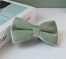 Load image into Gallery viewer, Luxury Pet Leash Engraved Name ID Tag + Collar + Bow - Free Engraving Personalise (all Sizes)