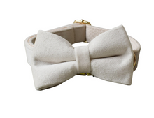 Load image into Gallery viewer, Luxury Pet Leash Engraved Name ID Tag + Collar + Bow - Free Engraving Personalise (all Sizes)