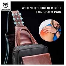 Load image into Gallery viewer, "Legend Collection" - Cowhide Shoulder Chest Bag - Metallic Range 3 Colours