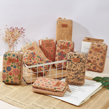 Load image into Gallery viewer, "Arna Lisa" Collection - Designer Vintage Dutch Woodgrain Shoulder Purse Phone Bag + Chain