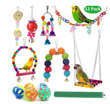 Load image into Gallery viewer, Birds Toys 12 Pieces Interactive Play