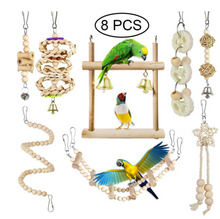 Load image into Gallery viewer, Birds Toys 8 Pieces Interactive Play