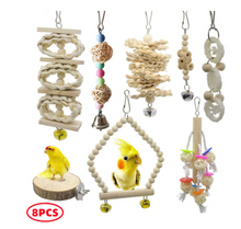 Load image into Gallery viewer, Birds Toys 8 Pieces Interactive Play
