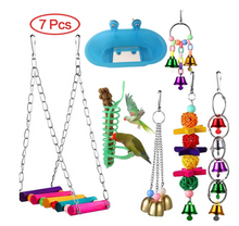 Load image into Gallery viewer, Birds Toys 7 Pieces Interactive Play