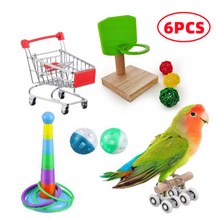 Load image into Gallery viewer, Birds Toys 6 Pieces Interactive Play