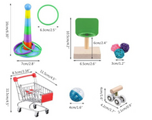 Load image into Gallery viewer, Birds Toys 6 Pieces Interactive Play