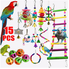 Load image into Gallery viewer, Birds Toys 15 Pieces