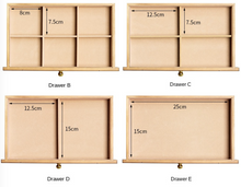 Load image into Gallery viewer, Luxury Wooden Antique Jewellery Box - 3 Sizes