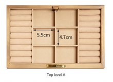 Load image into Gallery viewer, Luxury Wooden Antique Jewellery Box - 3 Sizes