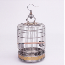 Load image into Gallery viewer, Designer Villa Stainless Steel Copper Birdcage - Small 36cm or 38cm
