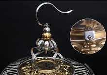 Load image into Gallery viewer, Designer Villa Stainless Steel Copper Birdcage - Small 36cm or 38cm