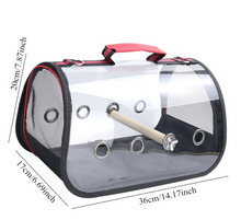 Load image into Gallery viewer, Transport Carrier - Canary, Lovebird, Budgie, Finch, Rabbit, Rat, Mouse Carry Cage + Perch (Small)