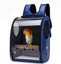 Load image into Gallery viewer, Backpack Carrier - Canary, Lovebird, Budgie, Finch, Rabbit, Rat, Mouse Carry Cage