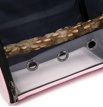 Load image into Gallery viewer, Backpack Carrier - Canary, Lovebird, Budgie, Finch, Rabbit, Rat, Mouse Carry Cage