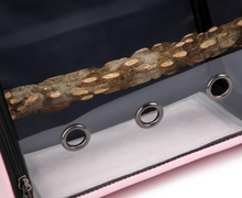 Load image into Gallery viewer, Backpack Carrier - Canary, Lovebird, Budgie, Finch, Rabbit, Rat, Mouse Carry Cage