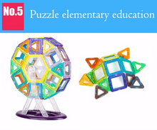 Load image into Gallery viewer, 184 Piece Mini Magnetic Designer Construction Block Set