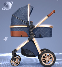 Load image into Gallery viewer, Luxury Baby Pram Car Seat 3 in 1 (9 Colours) Foldable