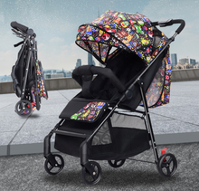Load image into Gallery viewer, Portable Baby Stroller Lightweight Travel Pram Folding (6 Colours)
