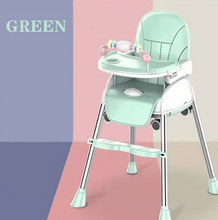 Load image into Gallery viewer, High Chair Adjustable Multi Functional (4 Colours)