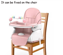 Load image into Gallery viewer, High Chair Adjustable Multi Functional (4 Colours) Wheels
