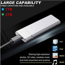 Load image into Gallery viewer, Original High Speed 64TB SSD Portable External Solid State Hard Drive USB 3.0 Mobile/Laptop