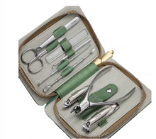 Load image into Gallery viewer, "Arna's" Royal Collection - German Manicure Pedicure Set - Stainless Steel Professional Travel Kit