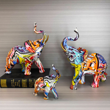 Load image into Gallery viewer, Nordic Abstract Sculpture Elephant Book Shelf Accessories x5 - Office Home & Living