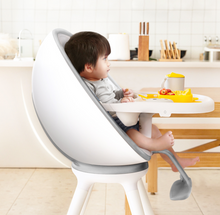 Load image into Gallery viewer, Designer Dining Chair High Chair 360 Degree Rotary Multifunctional - Gold or Silver Leather Wood