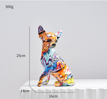 Load image into Gallery viewer, Nordic Sculpture Designer Dogs Statue x2 Book Shelf Accessories - Office Home & Living