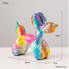 Load image into Gallery viewer, Nordic Sculpture Designer Dogs Statue x2 Book Shelf Accessories - Office Home & Living