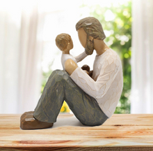 Load image into Gallery viewer, Nordic Sculpture Designer Father & Son Statue Book Shelf Accessories - Office Home & Living