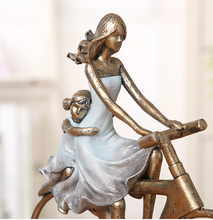Load image into Gallery viewer, Nordic Sculpture Designer Father & Son - Mother & Daughter Statue Book Shelf Accessories - Office Home & Living