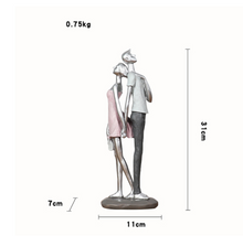 Load image into Gallery viewer, Nordic Sculpture Designer Family Statue Book Shelf Accessories - Office Home & Living