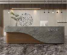 Load image into Gallery viewer, Nordic Hotel Reception Desk Company Office Beauty Salon Health Club Commercial Bar etc - Many Styles