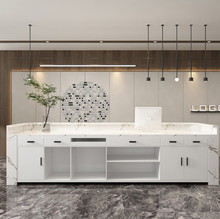 Load image into Gallery viewer, Nordic Hotel Reception Desk Company Office Beauty Salon Health Club Commercial Bar etc - Many Styles