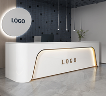 Load image into Gallery viewer, Nordic Hotel Reception Desk Company Office Beauty Salon Health Club Commercial Bar etc - Many Styles