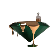 Load image into Gallery viewer, Italian Style Paint Coffee Table - Art Dec Modern Designer (Many Colours)