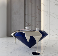 Load image into Gallery viewer, Italian Style Paint Coffee Table - Art Dec Modern Designer (Many Colours)